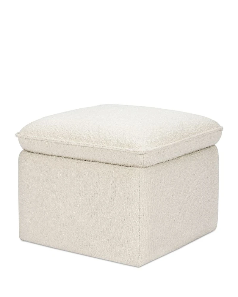 Cali Storage Ottoman in Boucle