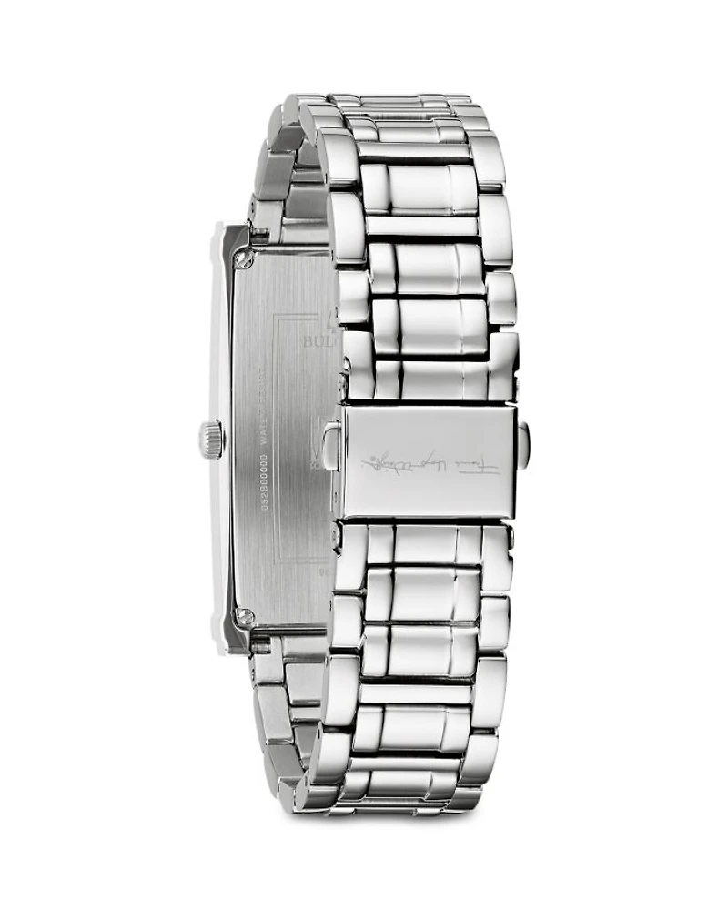 Frank Lloyd Wright Pattern #106 Watch, 24.6mm x 45mm