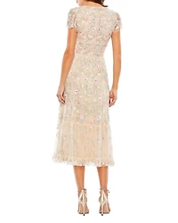 V Neck A Line Dress