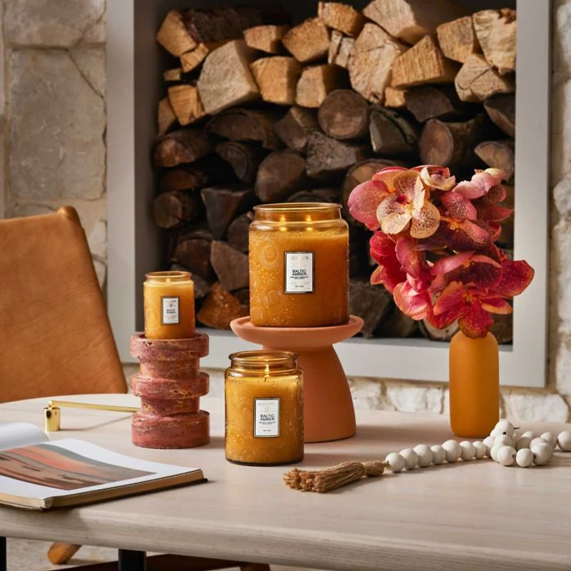 Japonica Baltic Amber Candle Collection