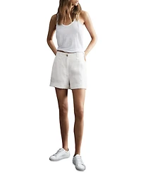 Demi Garment Dyed Linen Shorts