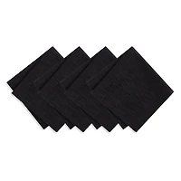 Elrene Home Fashions Continental Solid Texture Water and Stain Resistant Napkins