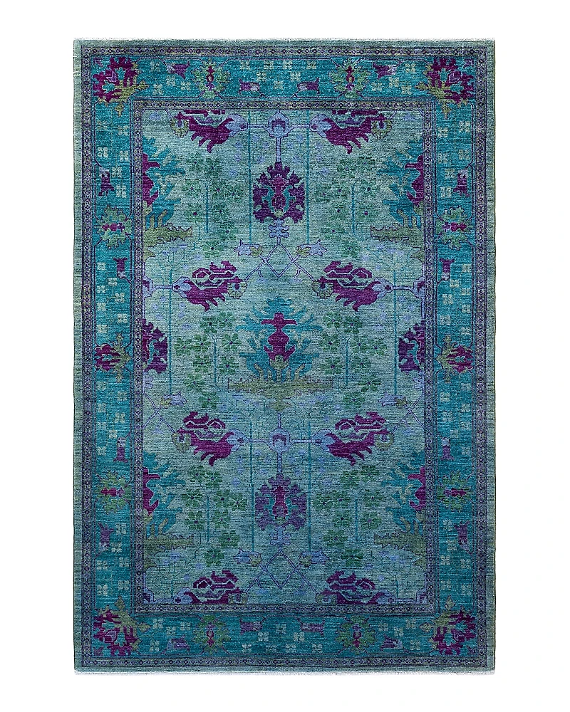 Bloomingdale's Fine Vibrance M1745 Area Rug, 6' x 9'1