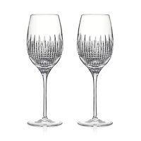 Waterford Lismore Diamond Essence Medium White Wine Glasses, Set of 2