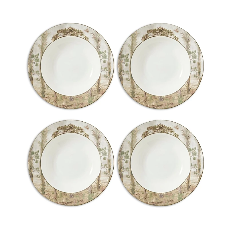Kit Kemp by Spode Tall Trees Pasta Bowl, Set of 4