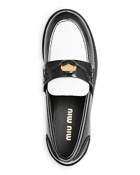 Women's Color Block Penny Loafers