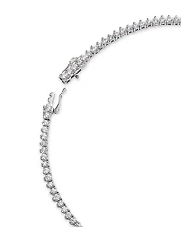 Certified Colorless Diamond Classic Tennis Necklace Collection 14K White Gold, 5.5-7 tcw