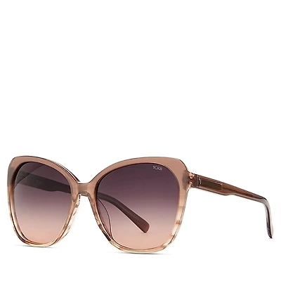 Tumi 502 Square Gradient Sunglasses, 58mm