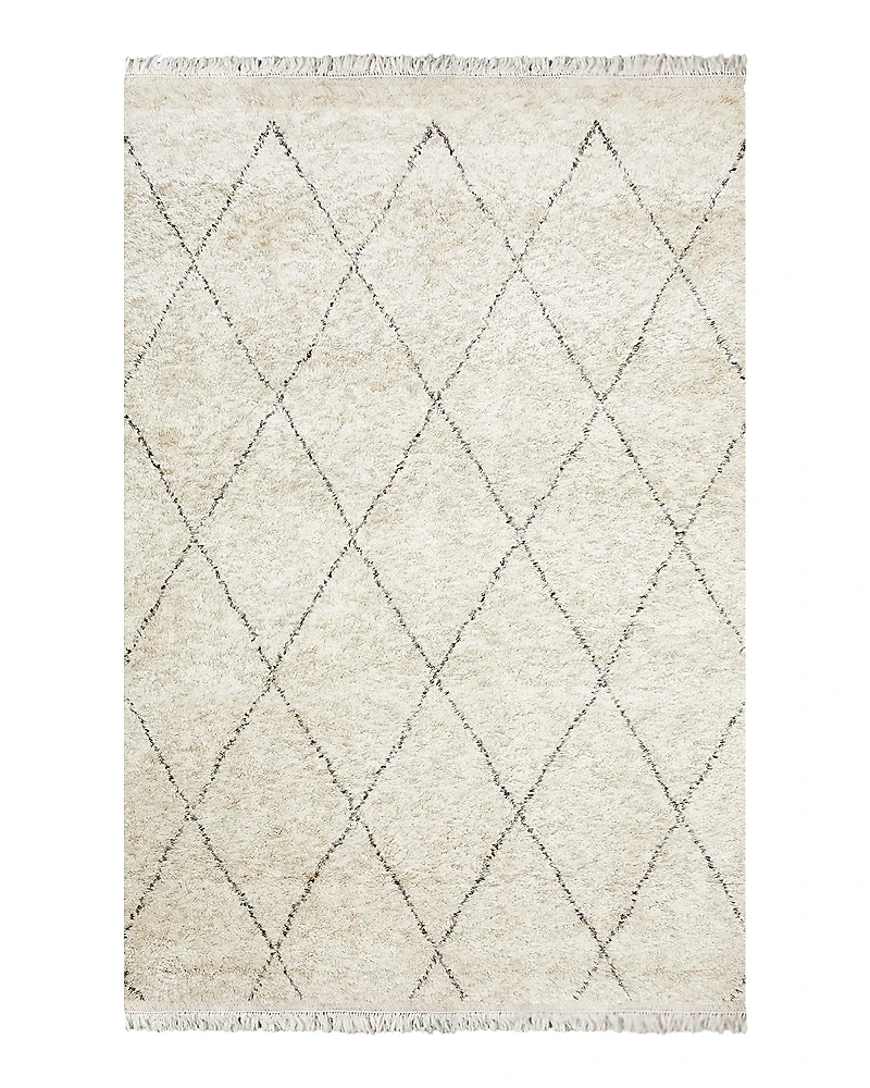 Timeless Rug Designs Shaggy Moroccan S1121 Runner Area Rug, 2'6 x 8'