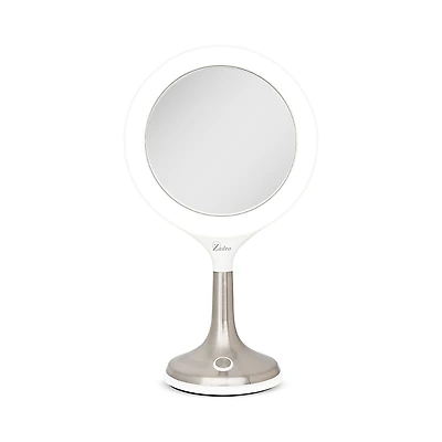 Zadro Mood Therapy Uv Free Led Ring Light & Vanity Mirror, 8X/1X Magnification