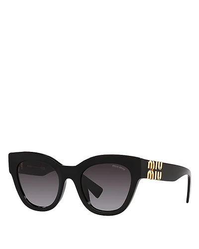Miu Miu Cat Eye Sunglasses, 51mm