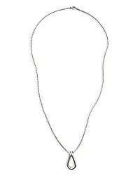 John Hardy Sterling Silver Surf Pendant Necklace, 24
