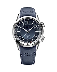 Raymond Weil Freelancer Gmt Watch, 40.5mm