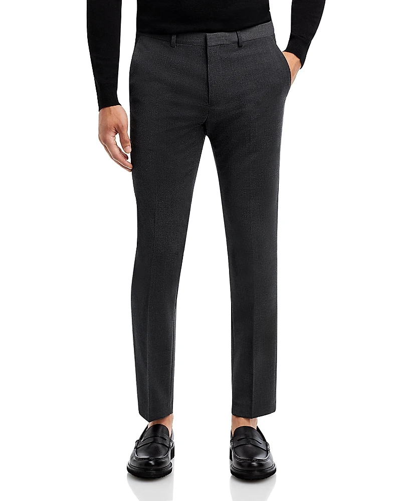 Boss Hugo Hesten Stretch Wool Extra Slim Fit Suit Pants