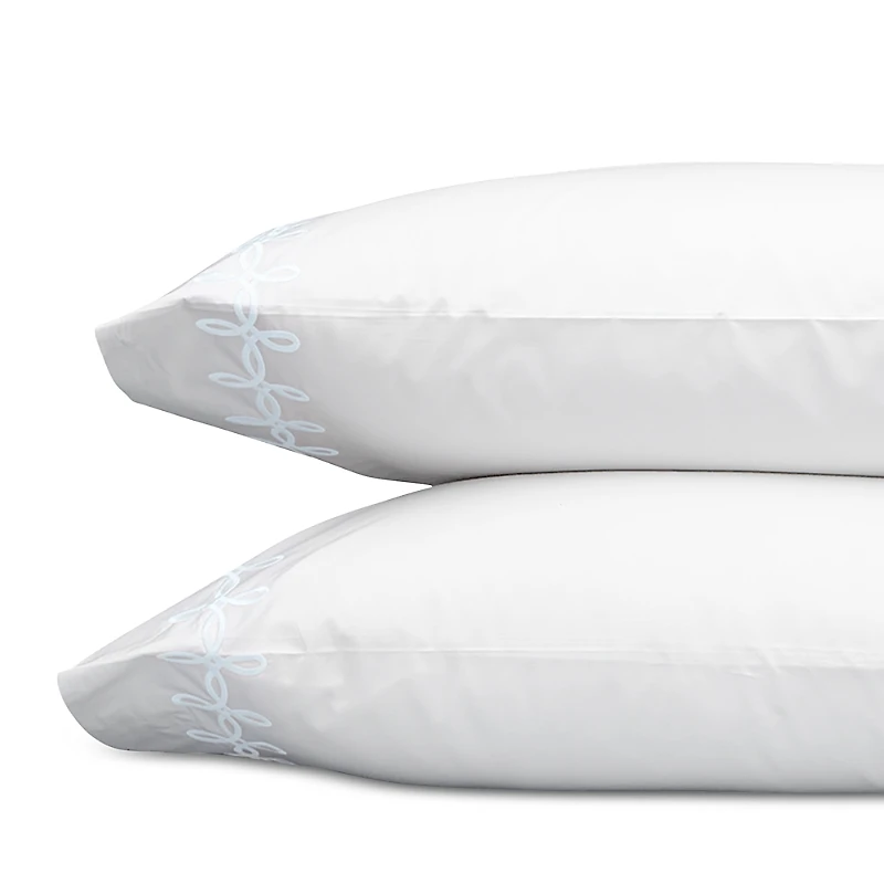 Matouk Gordian Knot Percale King Pillowcase