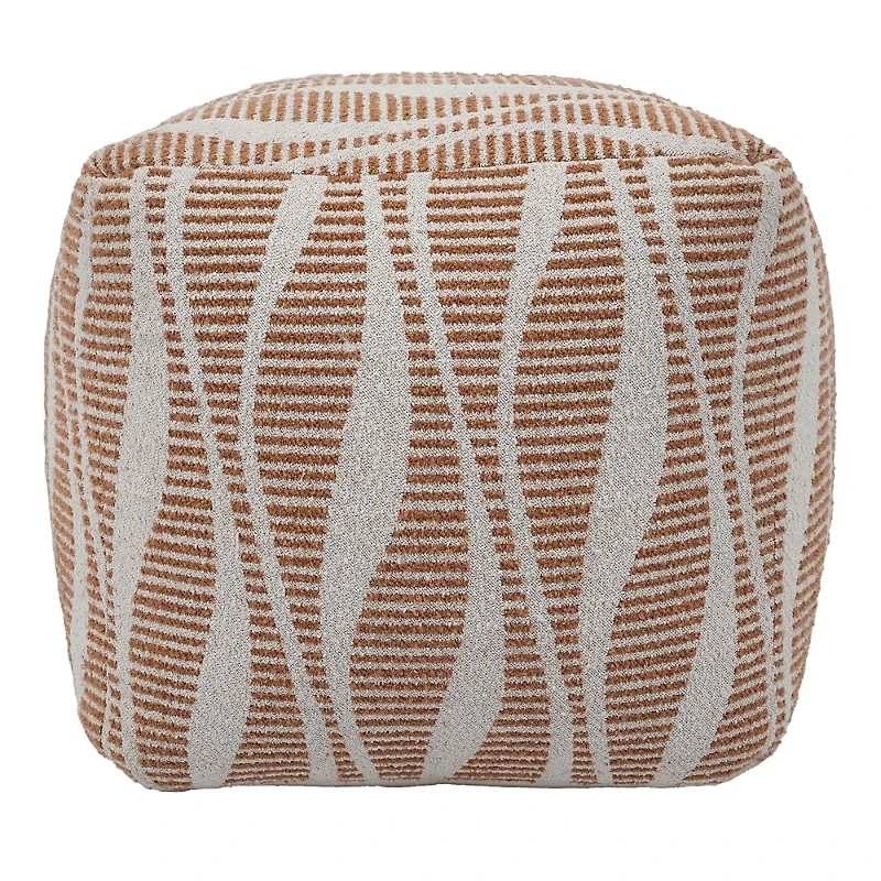 Tov Furniture Ember Woven Pouf