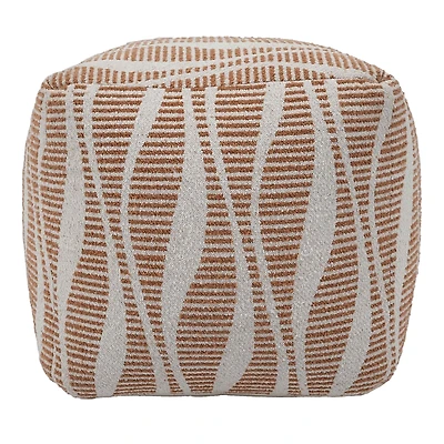 Tov Furniture Ember Woven Pouf