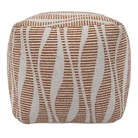Tov Furniture Ember Woven Pouf