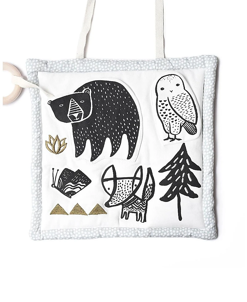 Wee Gallery Activity Pad - Woodland Animals - Ages 3 Months+