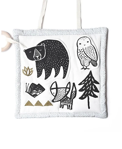 Wee Gallery Activity Pad - Woodland Animals - Ages 3 Months+