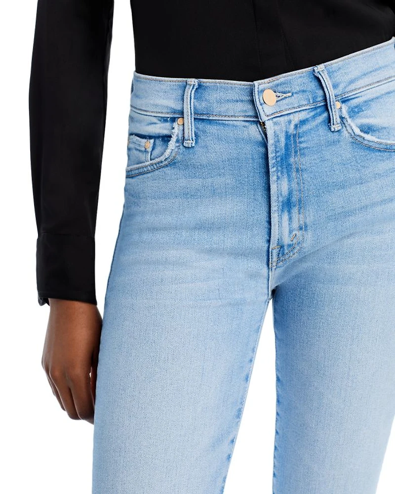 The Insider High Rise Crop Step Fray Bootcut Jeans Limited Edition