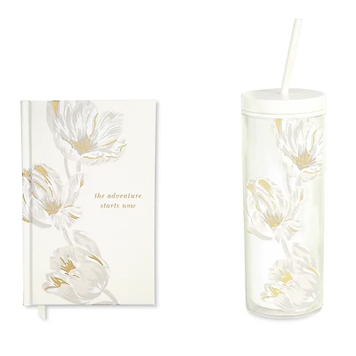 kate spade new york Growing Tulips Wedding Journal and Tumbler