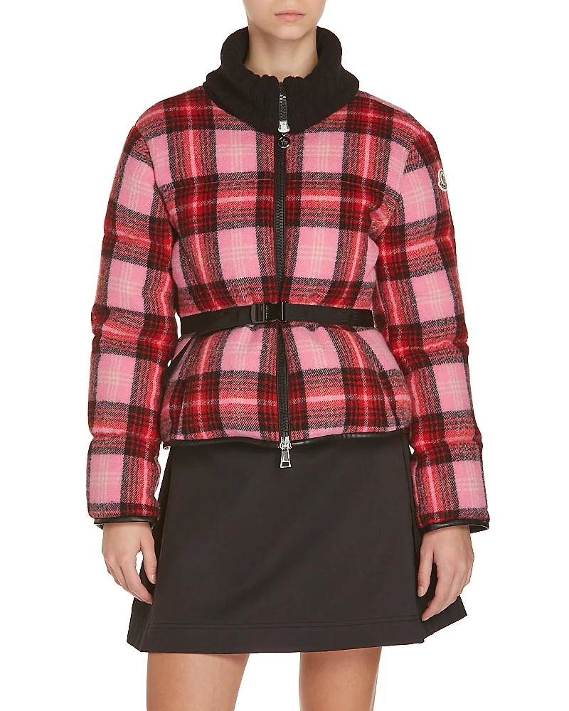 Moncler Zambeze Belted Down Jacket