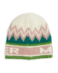 Logo Intarsia Wool Hat