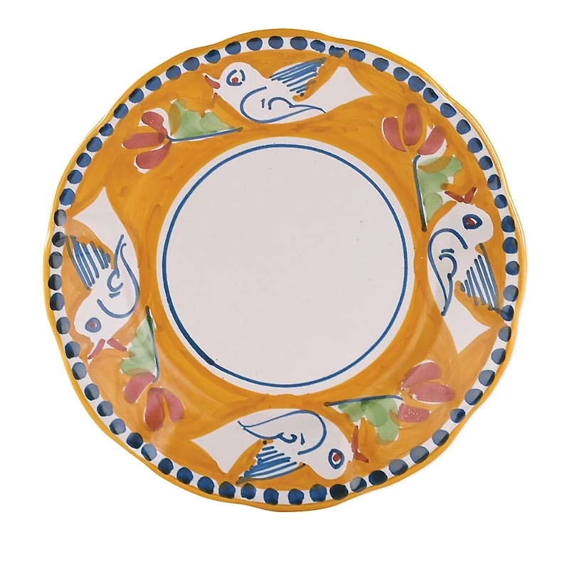 Vietri Campagna Uccello Salad Plate