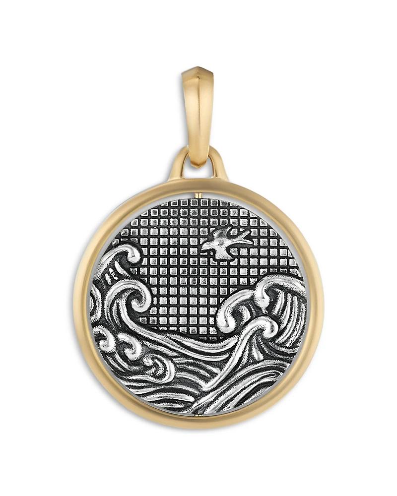 David Yurman Men's Water & Fire Duality Amulet