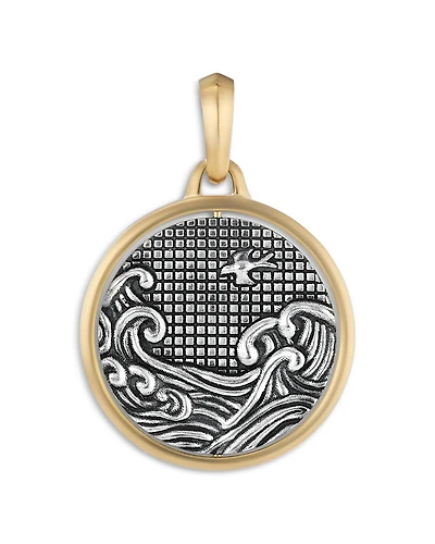 David Yurman Men's Water & Fire Duality Amulet