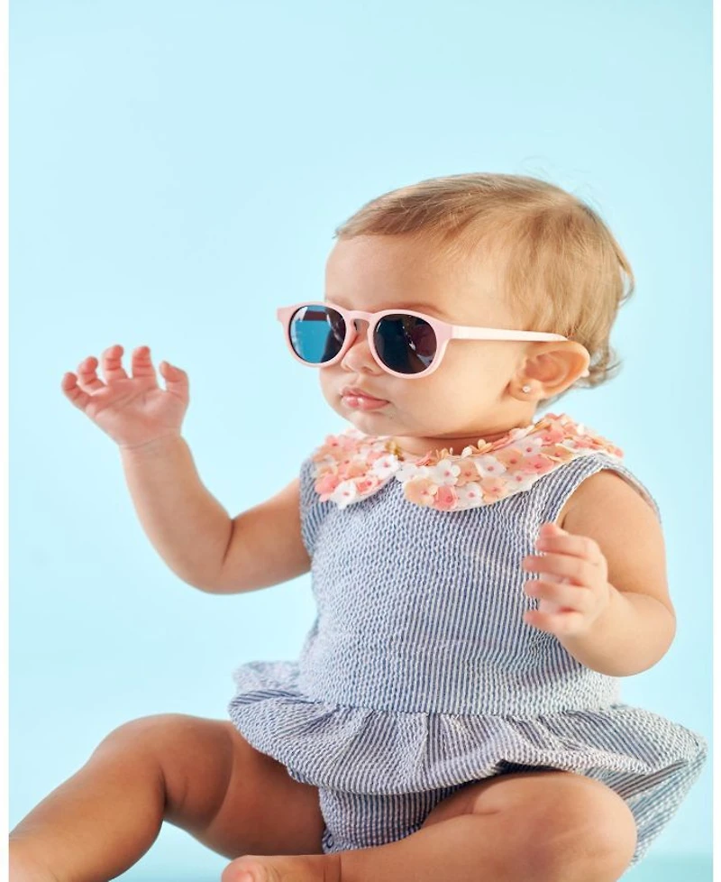 Ballerina Pink Keyhole Sunglasses