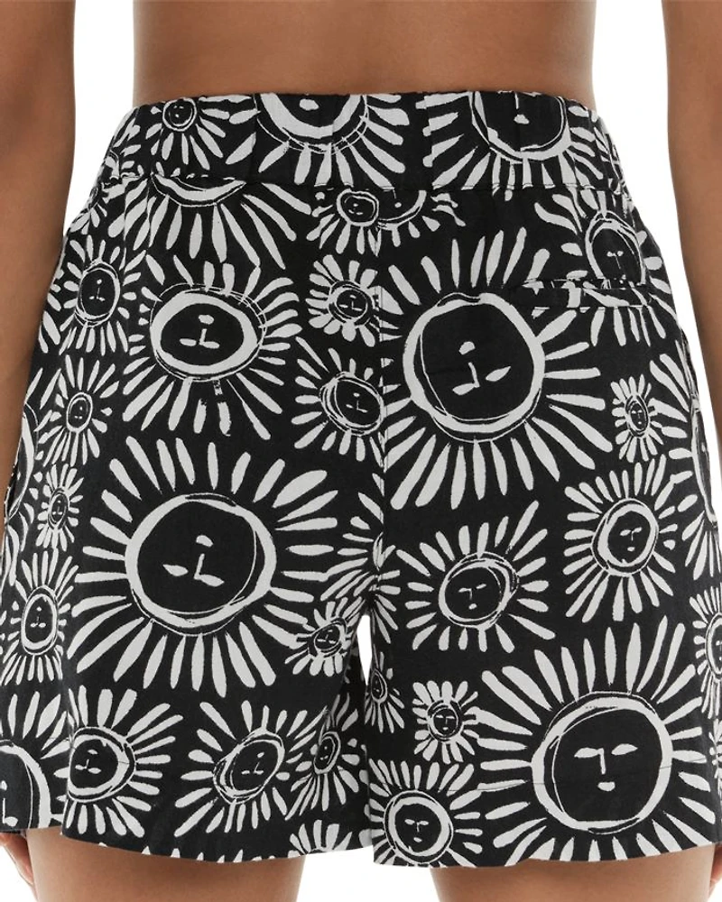 Sunman Print Shorts