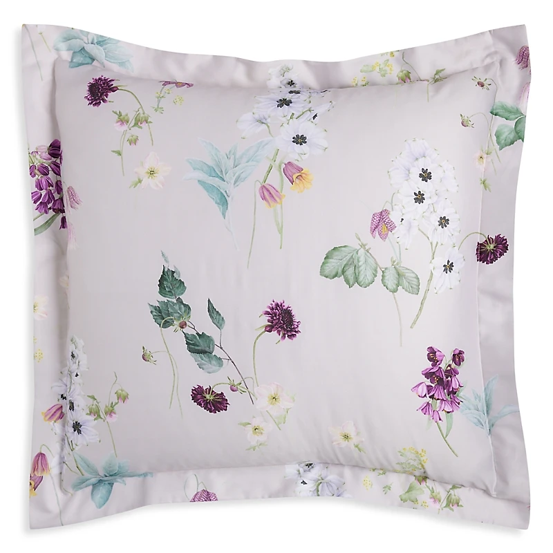 Schlossberg Freya Beige Flanged Pillow Euro Sham