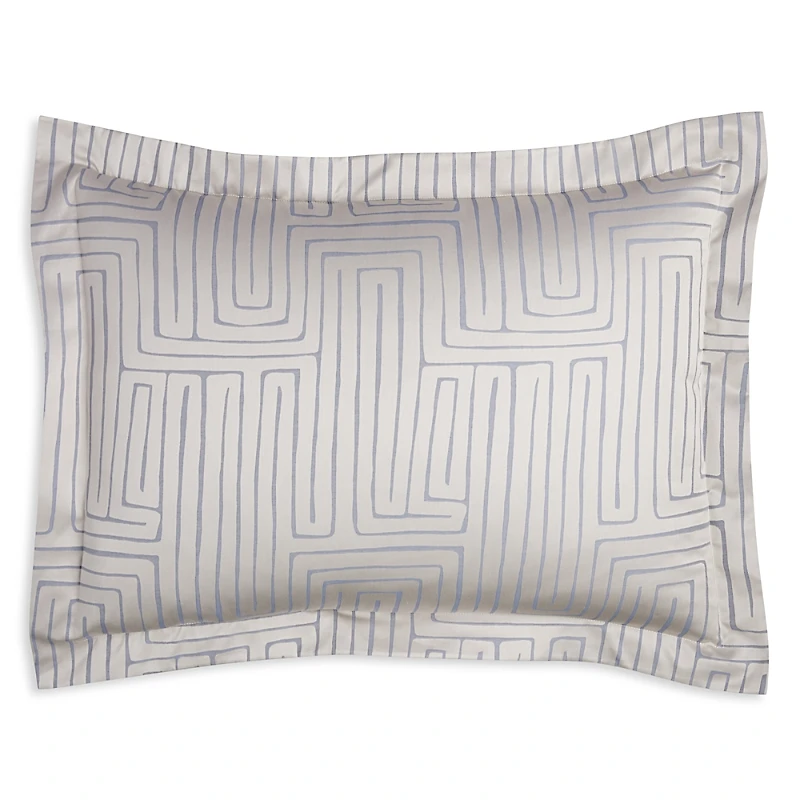 Schlossberg Silas Beige Flanged Pillow Sham, Standard