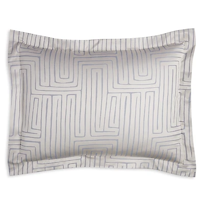 Schlossberg Silas Beige Flanged Pillow Sham, Standard