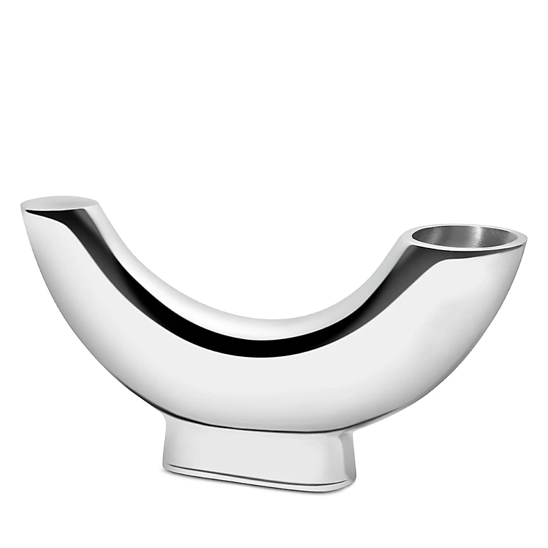 Nambe Half Moon Vase