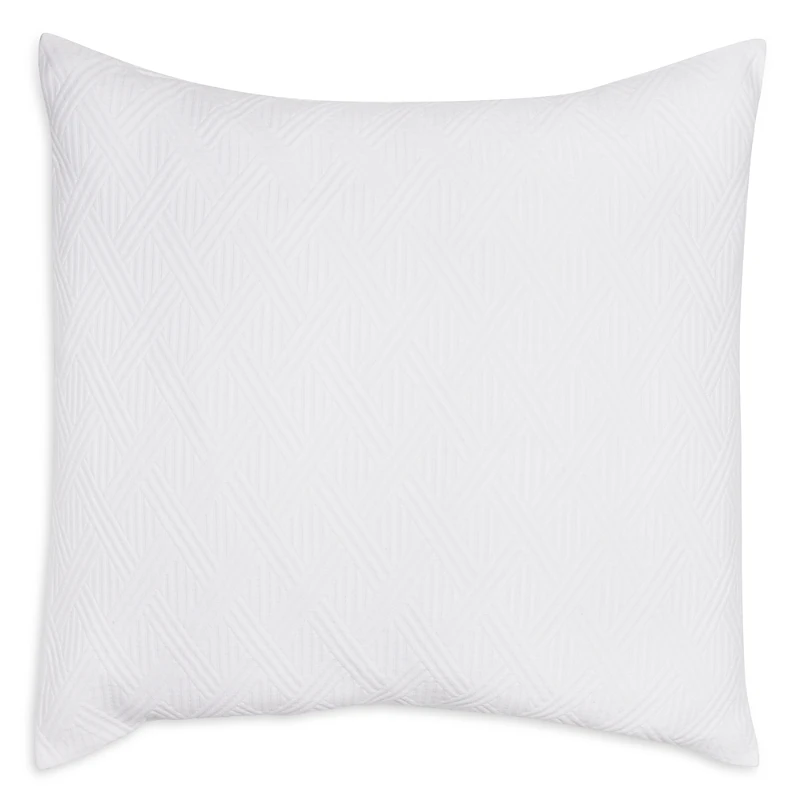 Frette Cotton Geometrics Euro Sham - Exclusive