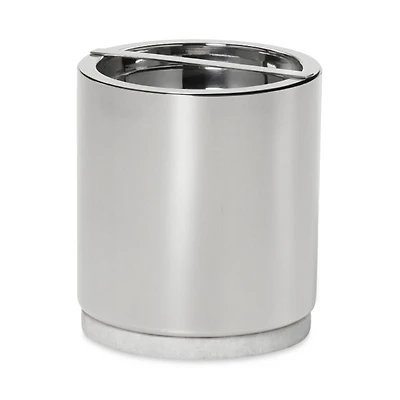 Stainless Steel and Marble Ice Bucket