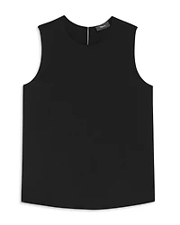 Silk Sleeveless Top