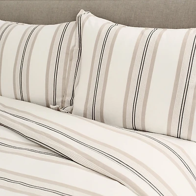 Ann Gish Beach Stripe Duvet Cover Set