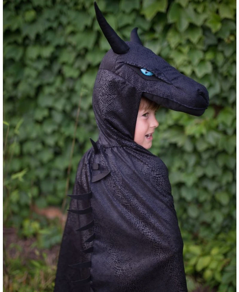 Midnight Dragon Cape Costume - Ages 5-8