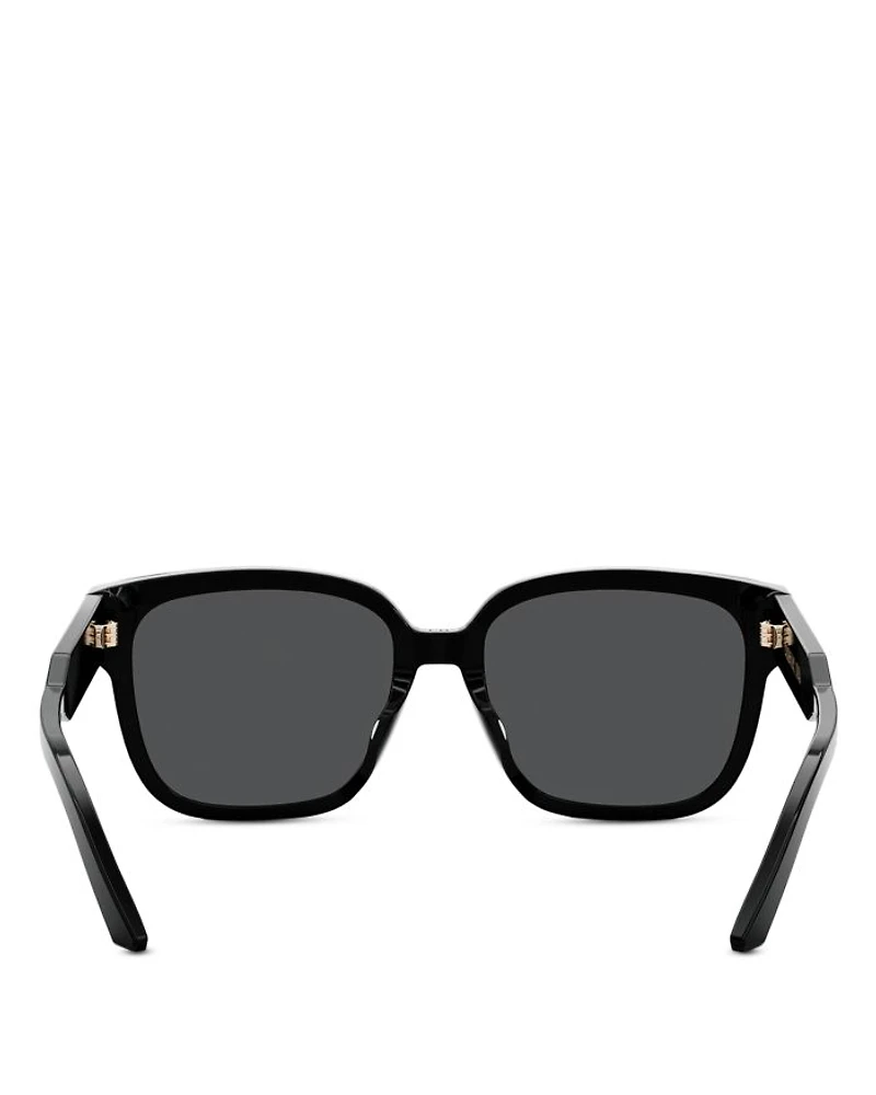 DiorSignature S7F Square Sunglasses, 58mm