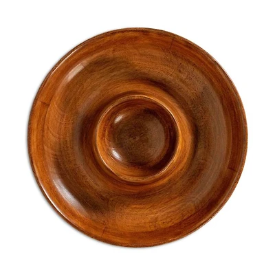 Bilbao Wood Chip & Dip Bowl
