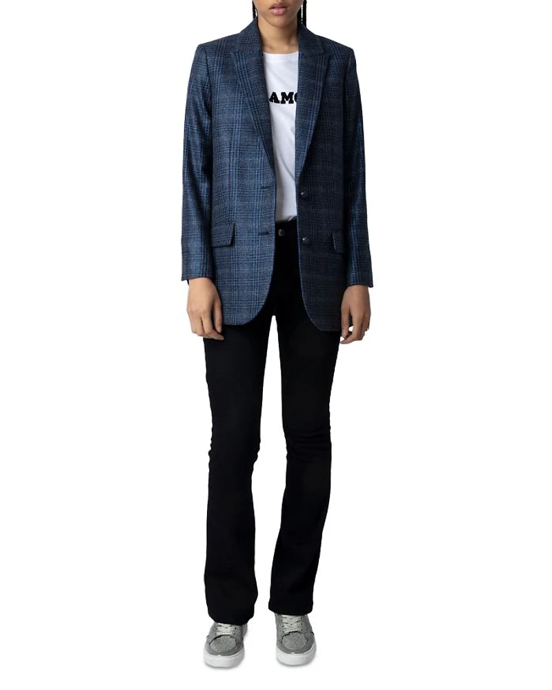 Viva Car Shimmer Blazer