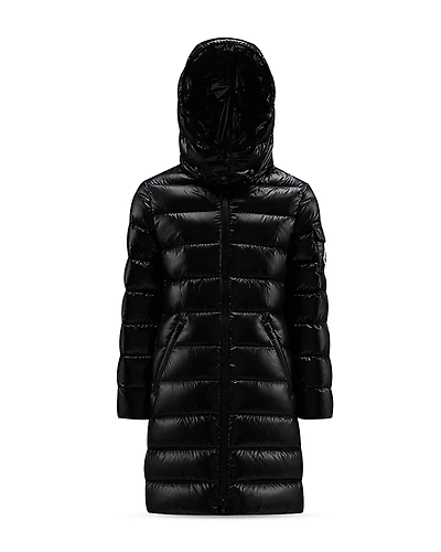 Moncler Girls' Moka Long Jacket - Little Kid