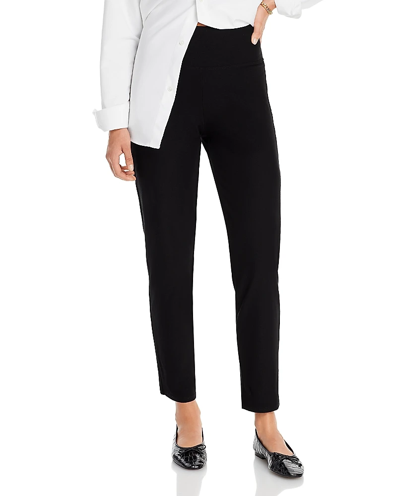 Eileen Fisher High Waist Slim Fit Pants