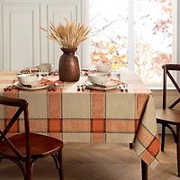 Elrene Home Fashions Autumnal Harvest Jacquard Tablecloth