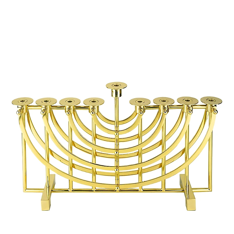 Ricci Argentieri Polished Brass Menorah