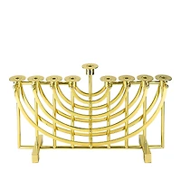 Ricci Argentieri Polished Brass Menorah